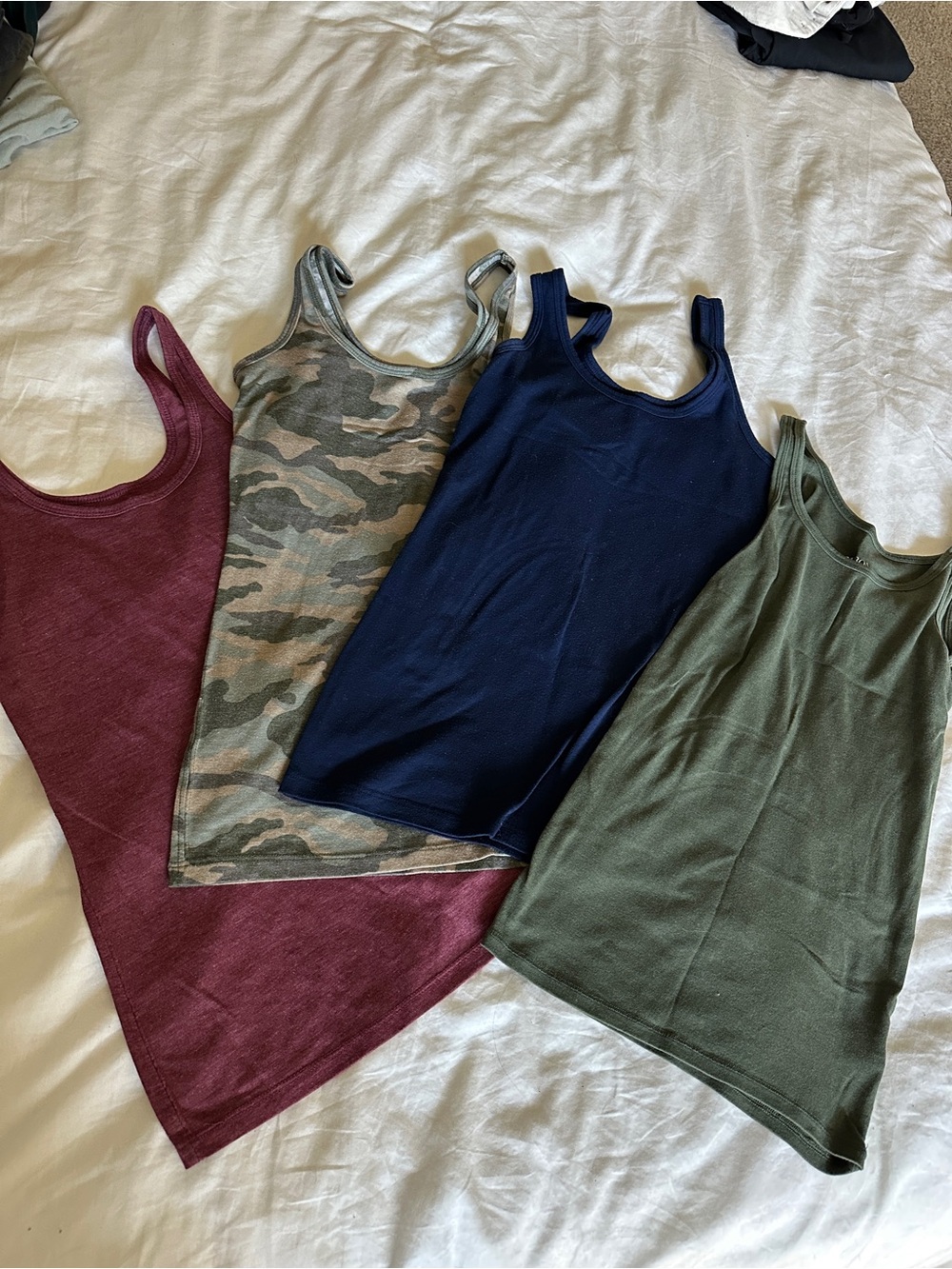 Bundle of 4 Racerback tanks